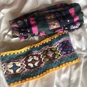 MOVING SALE EUC Boho Headband Accessories Set of 2